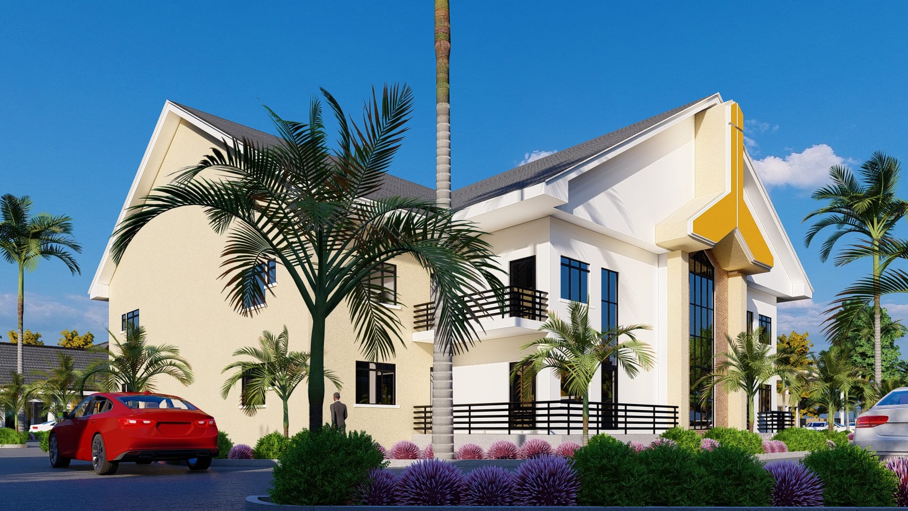 Architectural work by P4 Studio Limited, Abuja